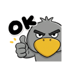 目ヂカラ強め☆褒めちぎるハシビロコウ（個別スタンプ：31）
