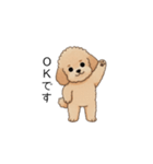 使いやすい敬語のトイプー(アプリコット)（個別スタンプ：7）