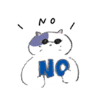 しろいネコと仲間たち ver1（個別スタンプ：2）