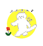 しろいネコと仲間たち ver1（個別スタンプ：23）