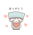 【冬】ひたすら彼女を愛でる（個別スタンプ：3）