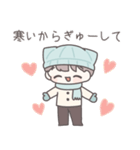 【冬】ひたすら彼女を愛でる（個別スタンプ：9）