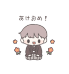 【冬】ひたすら彼女を愛でる（個別スタンプ：30）