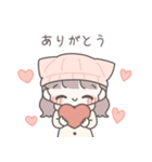 【冬】ひたすら彼氏を愛でる（個別スタンプ：3）