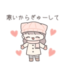 【冬】ひたすら彼氏を愛でる（個別スタンプ：9）