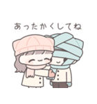 【冬】ひたすら彼氏を愛でる（個別スタンプ：14）