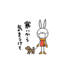 mottoのVうさぎ♡気遣い（個別スタンプ：3）