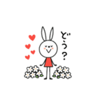 mottoのVうさぎ♡気遣い（個別スタンプ：23）