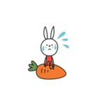 mottoのVうさぎ♡気遣い（個別スタンプ：32）