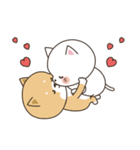 わん×にゃんカップル2♡彼女用（個別スタンプ：3）