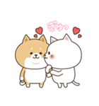 わん×にゃんカップル2♡彼女用（個別スタンプ：10）