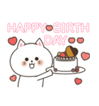 わん×にゃんカップル2♡彼女用（個別スタンプ：21）