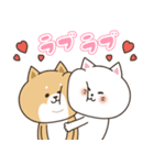 わん×にゃんカップル2♡彼女用（個別スタンプ：24）