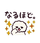 ビションフリーゼです.（個別スタンプ：17）