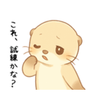 どうしても会いたいカワウソ【甘えたい】（個別スタンプ：11）