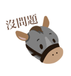 かわいい小馬ちゃん 【台湾語のみ】（個別スタンプ：4）