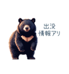 クマ注意【日常会話・くま・熊】（個別スタンプ：5）