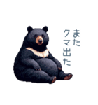 クマ注意【日常会話・くま・熊】（個別スタンプ：8）
