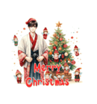 【再販】毎年使える着物男子♡年末年始（個別スタンプ：28）