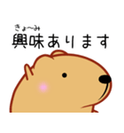 きゃぴばら【伝える】（個別スタンプ：26）