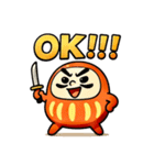 だるま侍。（個別スタンプ：19）