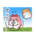 【再販】キョムスター＆ヤムスター（正月）（個別スタンプ：38）