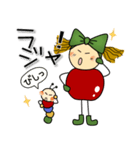 kaccoのりんごちゃん-2_J（個別スタンプ：7）