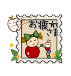 kaccoのりんごちゃん-2_J（個別スタンプ：24）