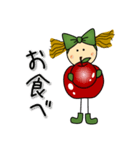 kaccoのりんごちゃん-2_J（個別スタンプ：26）