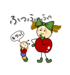 kaccoのりんごちゃん-2_J（個別スタンプ：27）