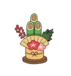 オリジナル年賀状を作ろう！ (復刻版)（個別スタンプ：4）