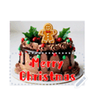 文字入力できる♥誕生日＆クリスマスケーキ（個別スタンプ：8）
