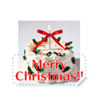 文字入力できる♥誕生日＆クリスマスケーキ（個別スタンプ：11）