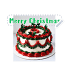 文字入力できる♥誕生日＆クリスマスケーキ（個別スタンプ：23）