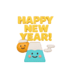 冬★ぷっくり立体2025（個別スタンプ：28）