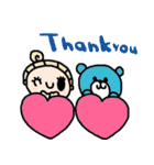 (nenerin日常会話スタンプ525英語気遣い)（個別スタンプ：3）