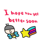 (nenerin日常会話スタンプ525英語気遣い)（個別スタンプ：24）