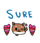 (nenerin日常会話スタンプ525英語気遣い)（個別スタンプ：34）