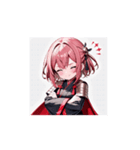 かわいい戦う女子☆和装リアクション（個別スタンプ：1）