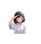 ふんわり癒しガールの毎日スタンプ002（個別スタンプ：10）