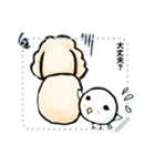 ゆるだる犬【太郎】メッセージスタンプvar1（個別スタンプ：6）