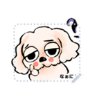 ゆるだる犬【太郎】メッセージスタンプvar1（個別スタンプ：21）