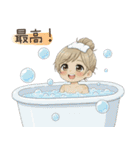 学生ガール♡冬と年末年始も使える！（個別スタンプ：5）