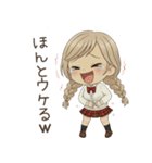 学生ガール♡冬と年末年始も使える！（個別スタンプ：29）