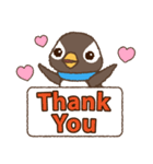 ゆるペンギンず♡毎日使えるちょっと適当（個別スタンプ：6）