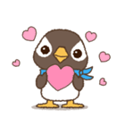 ゆるペンギンず♡毎日使えるちょっと適当（個別スタンプ：8）