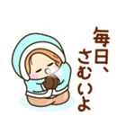 ☆元気で明るい☆冬を感じるスタンプ（個別スタンプ：4）