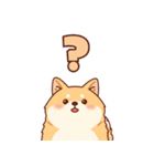 使いやすい！もちふわ柴犬スタンプ（個別スタンプ：15）