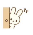 [わたし白うさ]めちゃ日常使えるスタンプ（個別スタンプ：33）