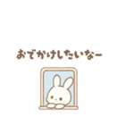 [わたし白うさ]めちゃ日常使えるスタンプ（個別スタンプ：34）
